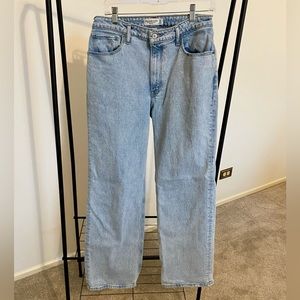 90’s relaxed high rise jeans 10/30 curve love